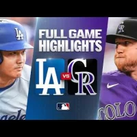 MLB Resultados: highlights y resumen de los partidos | DODGERS vs. ROCKIES: Official Full Game Highlights August 19 | 2026 MLB Season