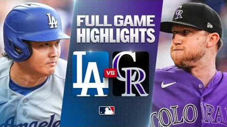 MLB Resultados: highlights y resumen de los partidos | DODGERS vs. ROCKIES: Official Full Game Highlights August 19 | 2026 MLB Season