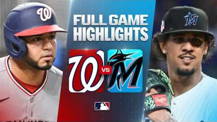 MLB Resultados: highlights y resumen de los partidos | Marlins se imponen a Nationals 4-2