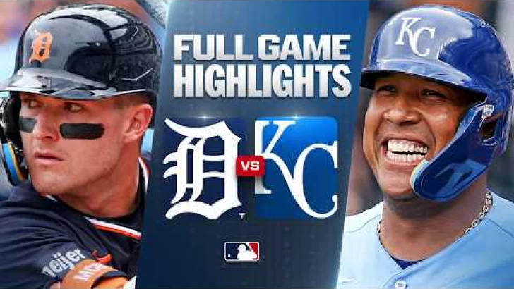 MLB Resultados: highlights y resumen de los partidos | TIGERS vs. ROYALS: Official Full Game Highlights August 23 | 2026 MLB Season