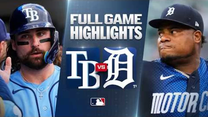 MLB Resultados: highlights y resumen de los partidos | RAYS vs. TIGERS: Official Full Game Highlights August 24 | 2026 MLB Season