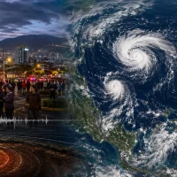 Costa Rica tiembla mientras varios ciclones agitan el Pacífico