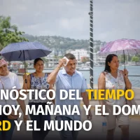 ¿Lloverá este fin de semana en RD? Esto dice el pronóstico del tiempo desde hoy al domingo 30 de agosto