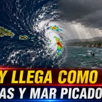 El NHC prevé vientos fuertes y mar picado cerca de RD. Pronóstico del tiempo desde hoy al lunes 31 de agosto