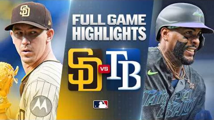 MLB Resultados: highlights y resumen de los partidos | PADRES vs. RAYS: Official Full Game Highlights August 29 | 2026 MLB Season