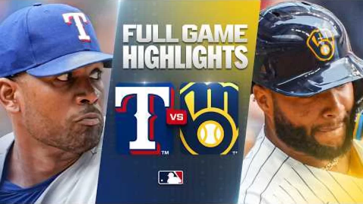 MLB Resultados: highlights y resumen de los partidos | RANGERS vs. BREWERS: Official Full Game Highlights August 30 | 2026 MLB Season