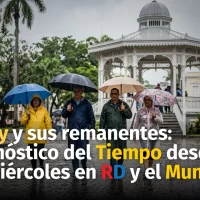 Dolly se aleja, pero ¿hasta cuándo seguirán las lluvias en RD? Y ¿Cuáles fenómenos atmosféricos amenazan el Pacífico y el Golfo?