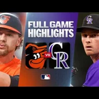 MLB Resultados: highlights y resumen de los partidos | Cowser roba jonrón y Orioles vencen a Rockies | 2026 MLB Season