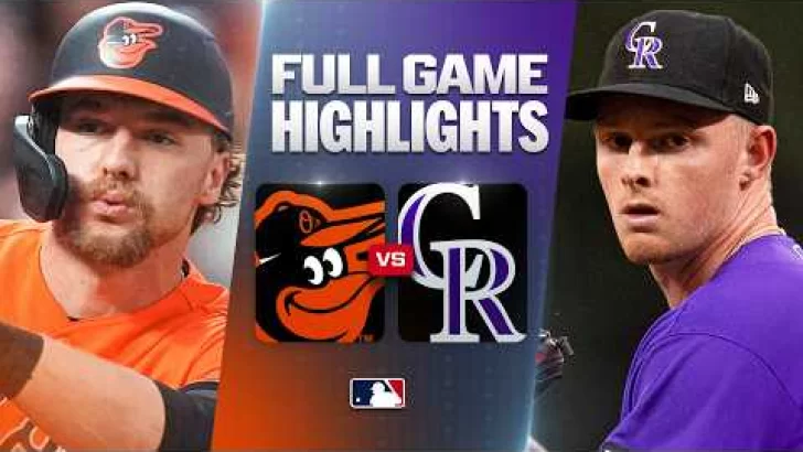 MLB Resultados: highlights y resumen de los partidos | ORIOLES vs. ROCKIES: Official Full Game Highlights August 31 | 2026 MLB Season