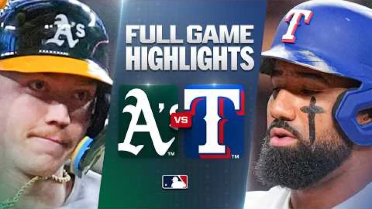 MLB Resultados: highlights y resumen de los partidos | ATHLETICS vs. RANGERS: Official Full Game Highlights September 2 | 2026 MLB Season