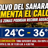 El clima hoy para Republica Dominicana: Polvo del Sahara aumenta el calor, estas zonas podrían recibir aguaceros