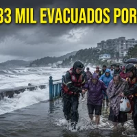 Tifón Saudel golpea China por tercera vez: 83 mil evacuados