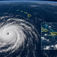 Lowell se dispara a categoría 4 cerca de Hawái; Caribe sigue sin ciclones