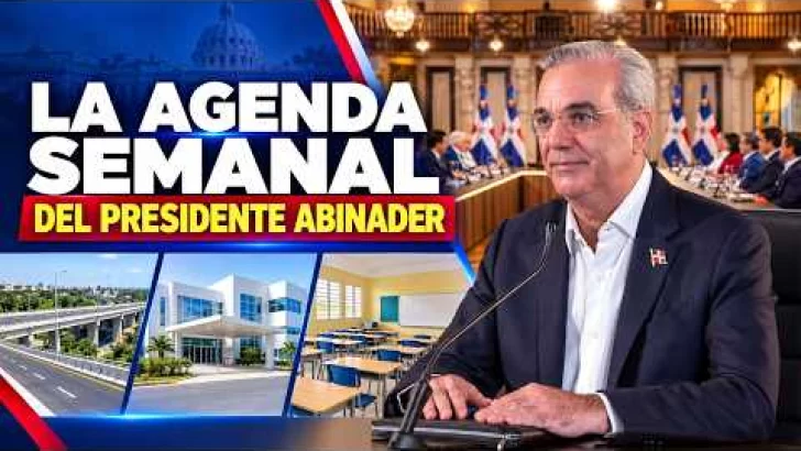 EN VIVO:  La Agenda Semanal del Presidente Abinader: El tema LA ECONOMÍA DE RD