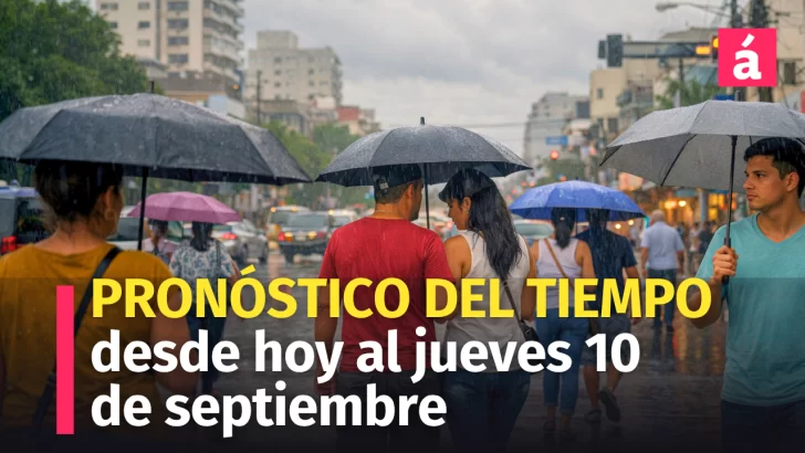 ¿Dónde lloverá en RD con la onda tropical que se acerca? Pronóstico del tiempo desde hoy hasta el jueves 10 de septiembre