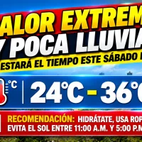 El clima hoy para Republica Dominicana: ¡calor extremo y poca lluvia! así estará el tiempo este sábado