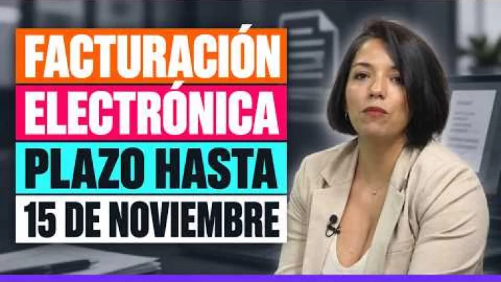 Facturación electrónica obligatoria: pymes tienen hasta el 15 de noviembre para adaptarse | ATV+