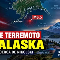 Fuerte terremoto M6,5 sacude las islas Aleutianas en Alaska