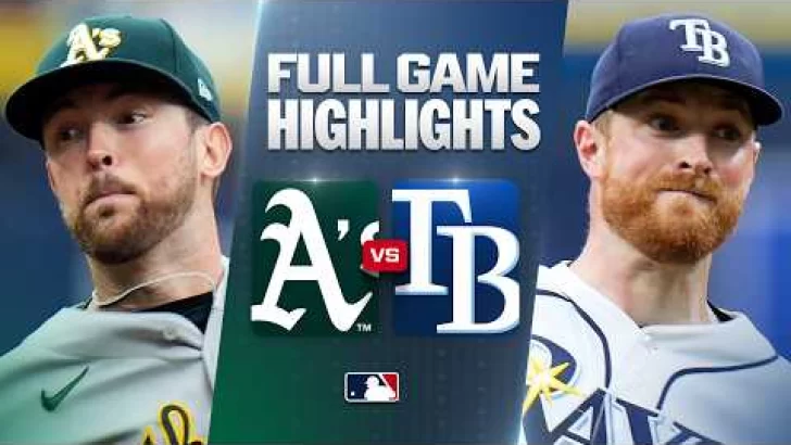 MLB Resultados: highlights y resumen de los partidos | ATHLETICS vs. RAYS: Official Full Game Highlights September 17 | 2026 MLB Season