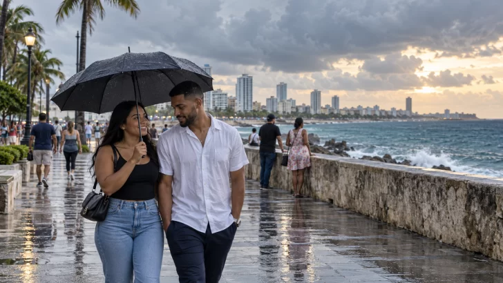 ¿Seguirán los aguaceros este viernes en República Dominicana? Pronóstico del tiempo desde hoy hasta el domingo