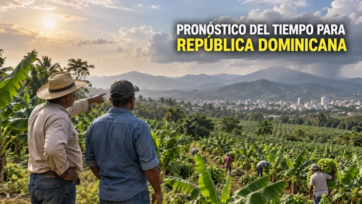 Polvo sahariano y calor: ¿Dónde lloverá este sábado, qué pasará mañana y pasado? Pronóstico del tiempo en República Dominicana