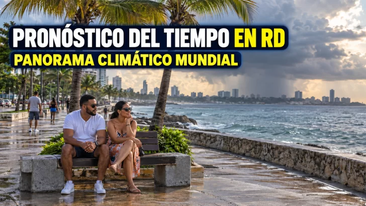 ¿Volverán los aguaceros este lunes a República Dominicana? Pronóstico del tiempo para hoy y para mañana 22 de septiembre