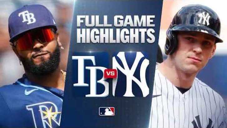 MLB Resultados: highlights y resumen de los partidos | RAYS vs. YANKEES: Official Full Game 1 Highlights September 22 | 2026 MLB Season