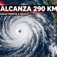 Polo escala a 290 km/h; México cierra puertos ante este huracán categoría 5
