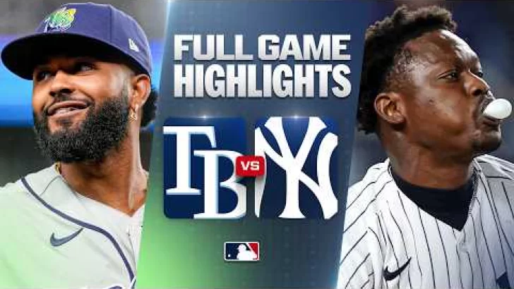 MLB Resultados: highlights y resumen de los partidos | RAYS vs. YANKEES: Official Full Game 2 Highlights September 22 | 2026 MLB Season