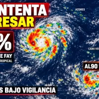 NHC eleva vigilancia sobre Fay y otra perturbación atlántica