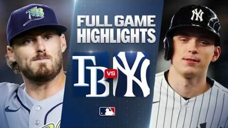 MLB Resultados: highlights y resumen de los partidos | RAYS vs. YANKEES: Official Full Game Highlights September 23 | 2026 MLB Season