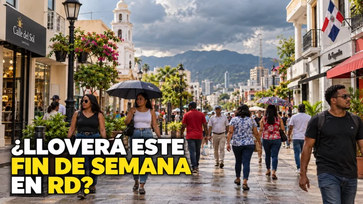 ¿Dónde caerán aguaceros sábado y domingo? Pronóstico del tiempo en República Dominicana para hoy y mañana domingo. Además el clima en el mundo