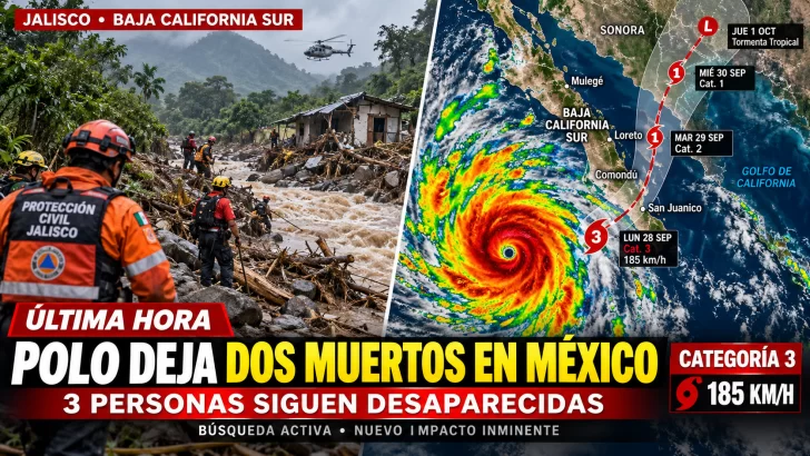 Polo deja dos niños muertos y tres desaparecidos en México. Situación climática en el mundo: Nepal de nuevo las inundaciones
