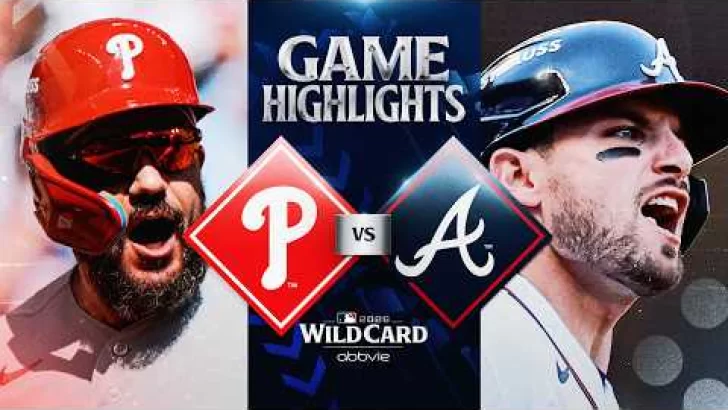 Bravos remontan a Filis y pegan primero en el Comodín | MLB Resultados y resumen del juego PHILLIES vs. BRAVES: 29 de septiembre, temporada 2026 de la MLB