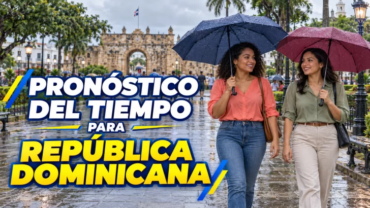 ¿Dónde lloverá más en RD? Así cambia el tiempo, pronostico desde hoy hasta el sábado
