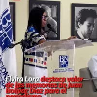 Elvira Lora destaca valor de las memorias de Juan Bolívar Díaz para el periodismo