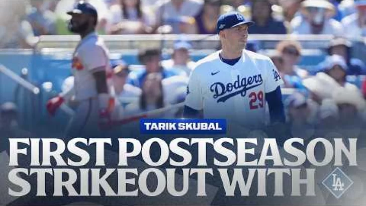 MLB Resultados: highlights y resumen de los partidos | FULL AT-BAT: Tarik Skubal collects his first Postseason strikeout with the Dodgers! | MLB Highlights