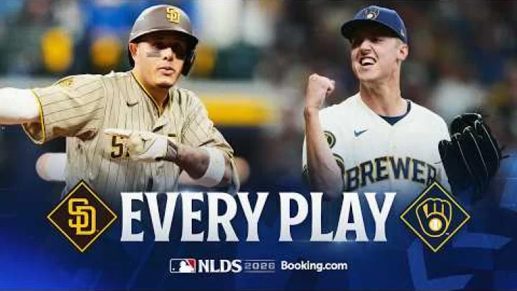 MLB Resultados: highlights y resumen de los partidos | EVERY PLAY from Padres vs. Brewers NLDS Game 1