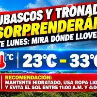 El clima hoy para Republica Dominicana: Chubascos y tronadas sorprenderán este lunes mira dónde lloverá