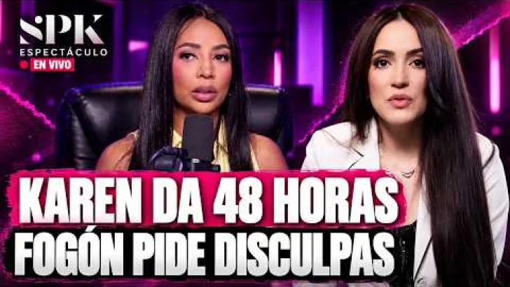 Karen Yapoort da 48 horas y Fogón pide disculpas; Isaura cuestiona a Georgina | SPK EN VIVO