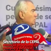 Secretario de la CEPAL anuncia programa de reunión y destaca crecimiento de economía dominicana