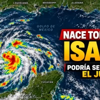 Nace Isaias en el Golfo y podría ser huracán el jueves