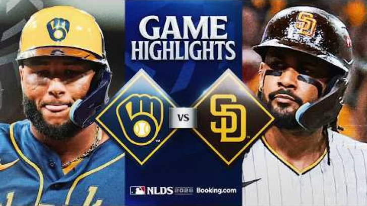 Milwaukee vence a San Diego y sella su pase a la NLCS | Instantáneas del juego #4 completo de la NLDS BREWERS vs. PADRES: 7 de octubre | Postemporada MLB 2026