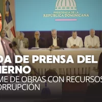 Gobierno presenta Informe de obras realizadas con dinero por combate a la corrupción