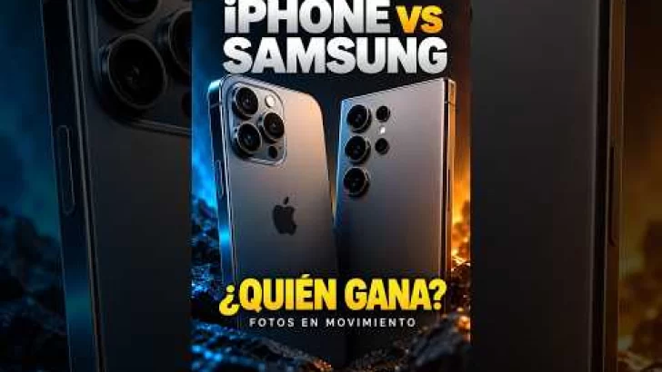 iPhone vs Samsung: ¿quién gana en fotos en movimiento?