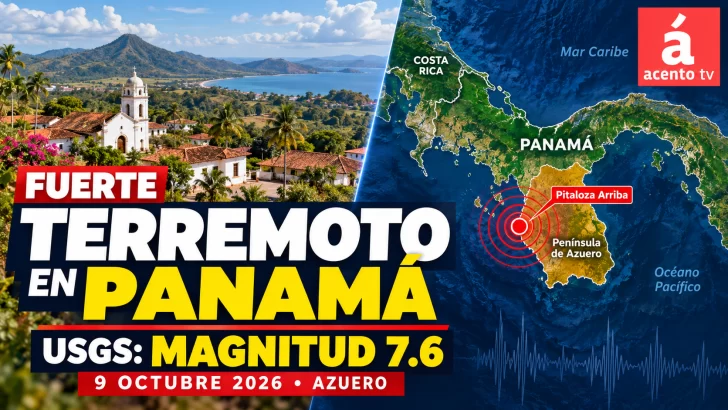 Terremoto de 7.6 sacude Panamá y activa vigilancia (Noticia en desarrollo)