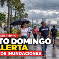 INDOMET advierte riesgo de posibles inundaciones urbanas este sábado. Se aproxima una vaguada