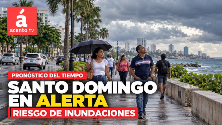 INDOMET advierte riesgo de posibles inundaciones urbanas este sábado. Se aproxima una vaguada