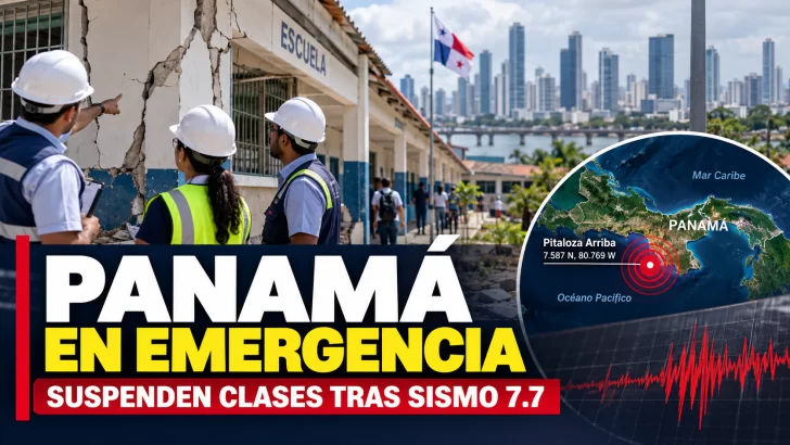 Terremoto en Panamá: 24 escuelas destruidas y 27 heridos