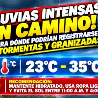 El clima hoy para Republica Dominicana: Lluvias intensas en camino Mira dónde podrían registrarse tormentas y granizadas este lunes